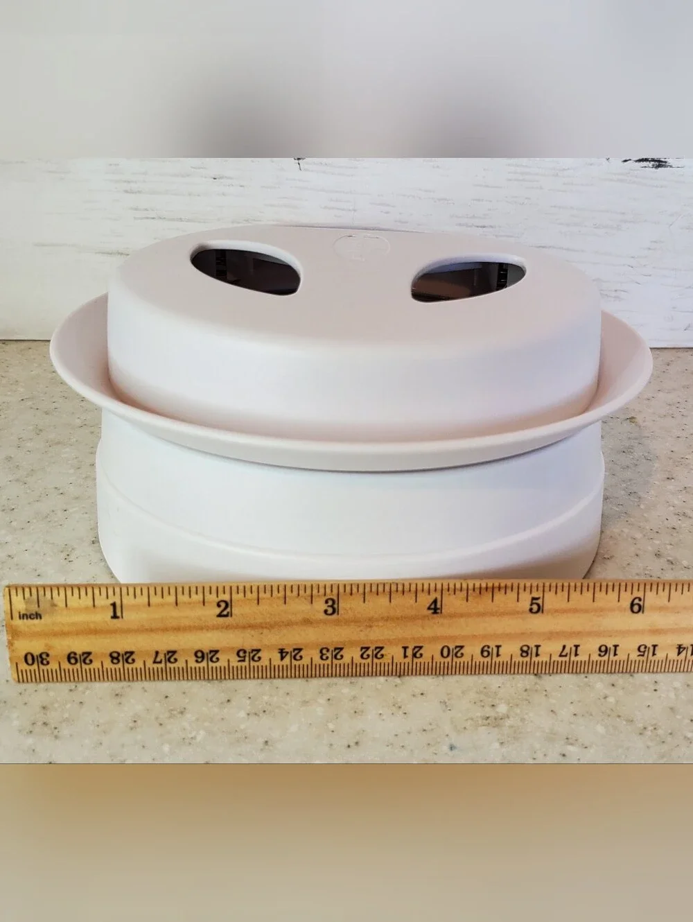 Pampered Chef Close & Cut Food Slicer Holder Bagel Tomato Grapes #1118